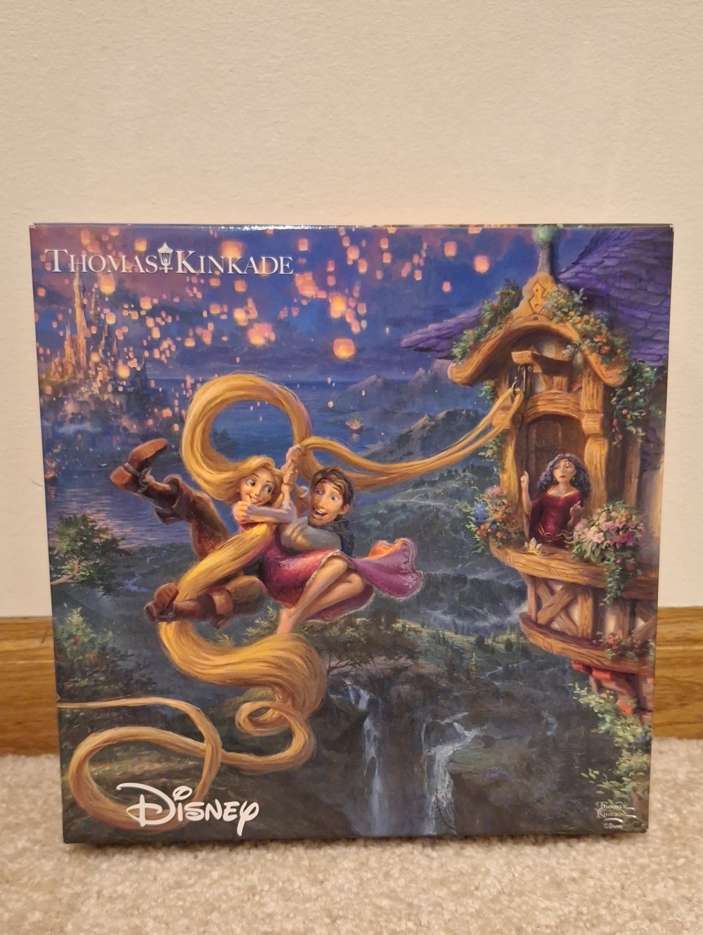 Disney Thomas Kinkade Tangled 750 Piece Jigsaw Puzzle